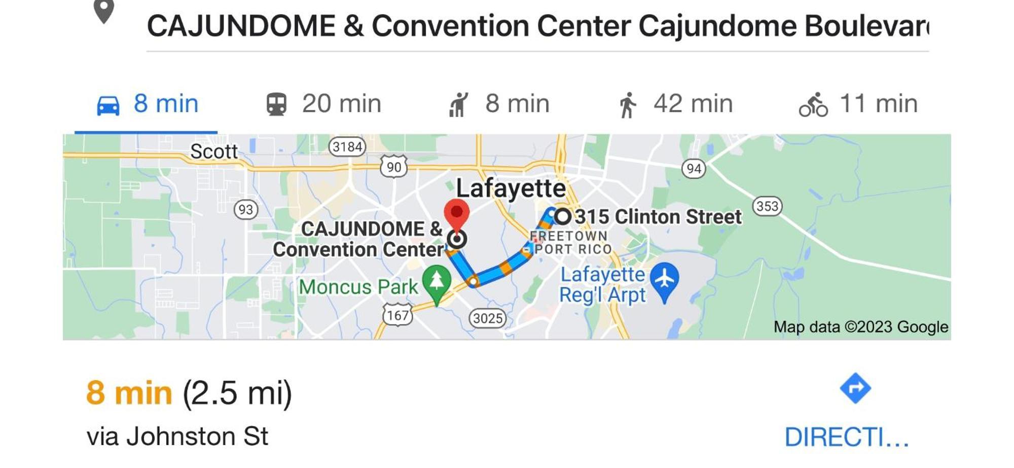 拉法叶 Clinton Studio酒店 外观 照片
